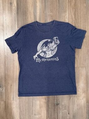 McMenamins Hammer Head Beer - Navy Graphic T-Shirt